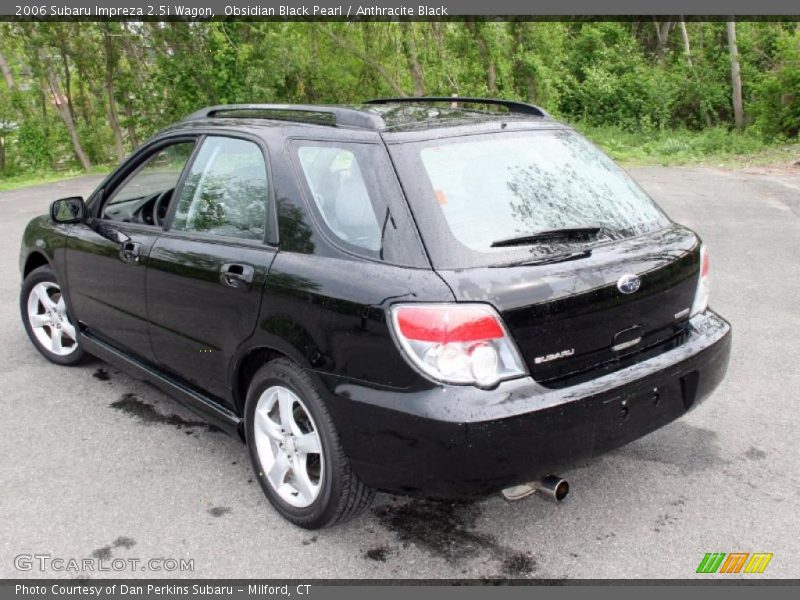 Obsidian Black Pearl / Anthracite Black 2006 Subaru Impreza 2.5i Wagon
