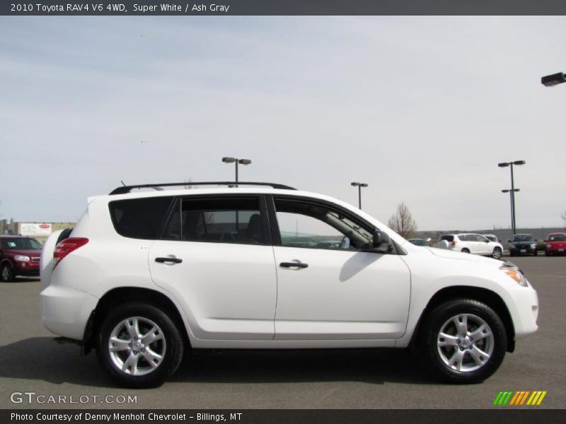 Super White / Ash Gray 2010 Toyota RAV4 V6 4WD