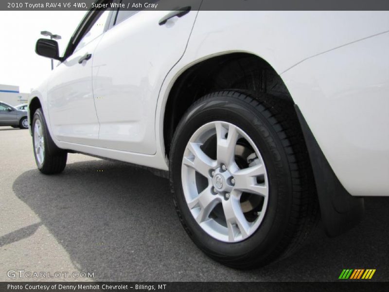 Super White / Ash Gray 2010 Toyota RAV4 V6 4WD