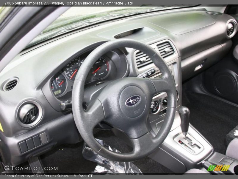 Obsidian Black Pearl / Anthracite Black 2006 Subaru Impreza 2.5i Wagon