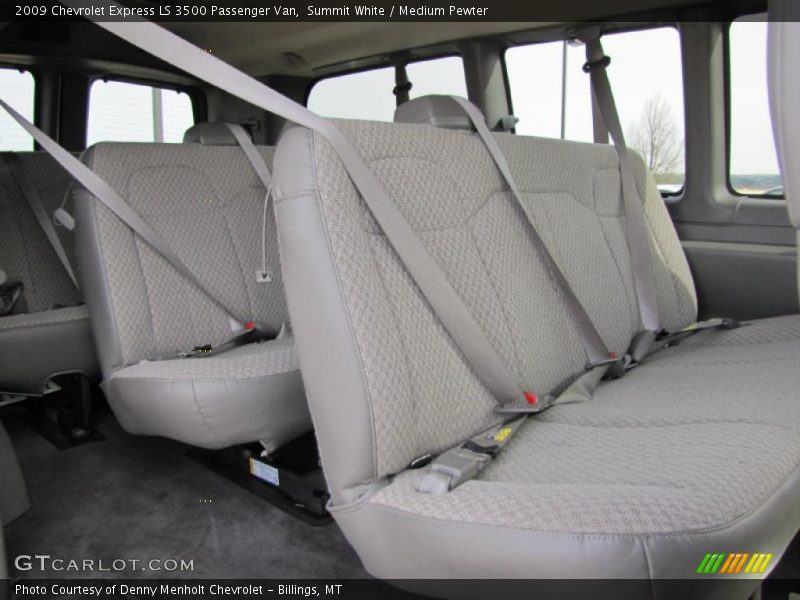 Summit White / Medium Pewter 2009 Chevrolet Express LS 3500 Passenger Van