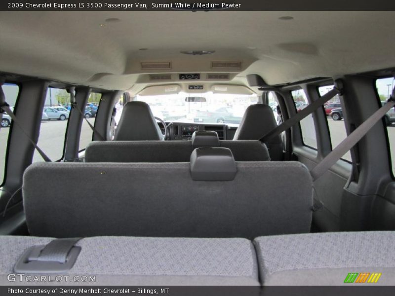 Summit White / Medium Pewter 2009 Chevrolet Express LS 3500 Passenger Van