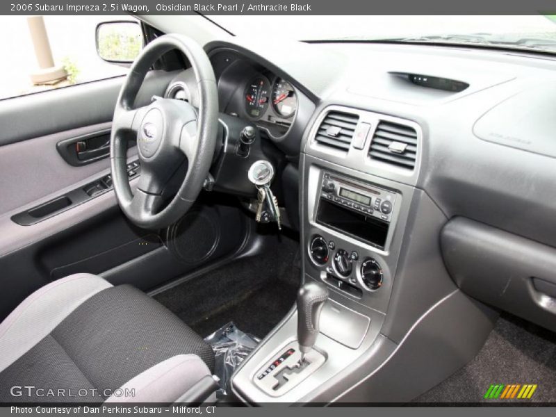 Obsidian Black Pearl / Anthracite Black 2006 Subaru Impreza 2.5i Wagon