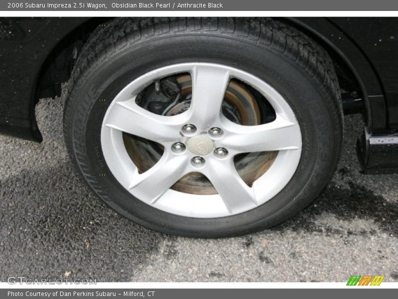 Obsidian Black Pearl / Anthracite Black 2006 Subaru Impreza 2.5i Wagon