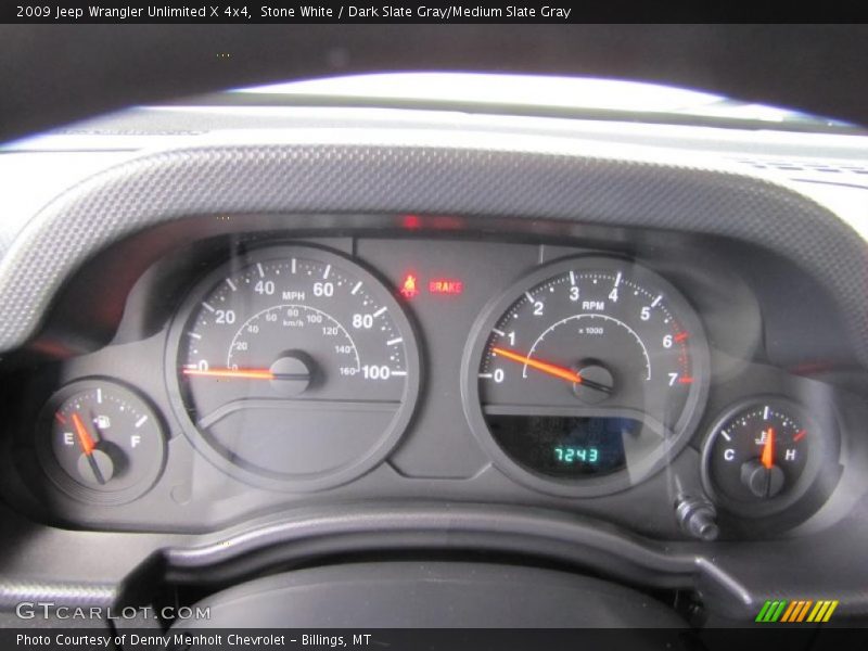 Stone White / Dark Slate Gray/Medium Slate Gray 2009 Jeep Wrangler Unlimited X 4x4