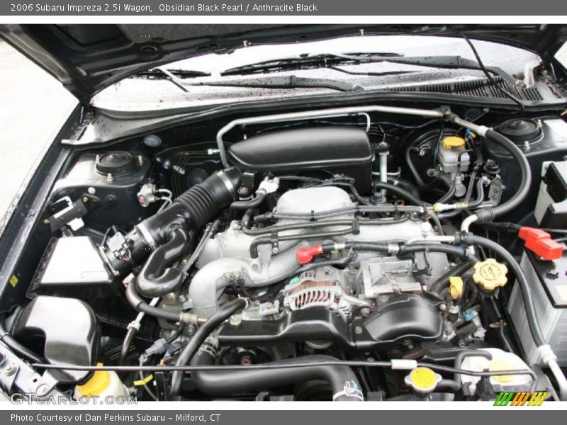 Obsidian Black Pearl / Anthracite Black 2006 Subaru Impreza 2.5i Wagon