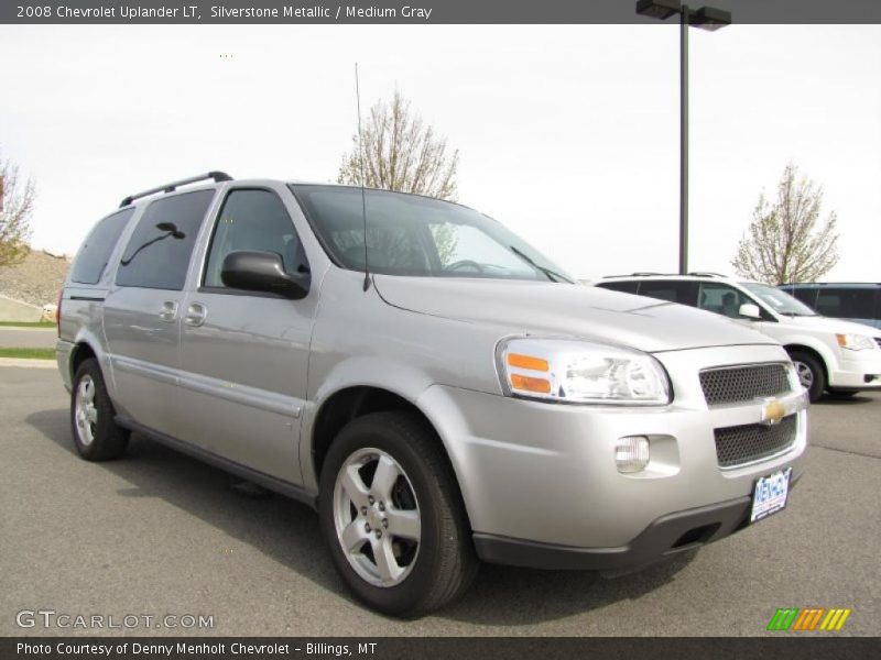 Silverstone Metallic / Medium Gray 2008 Chevrolet Uplander LT