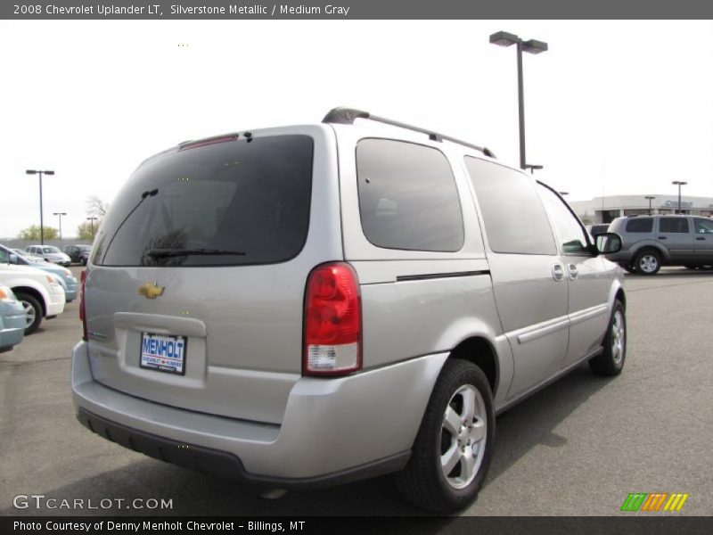 Silverstone Metallic / Medium Gray 2008 Chevrolet Uplander LT