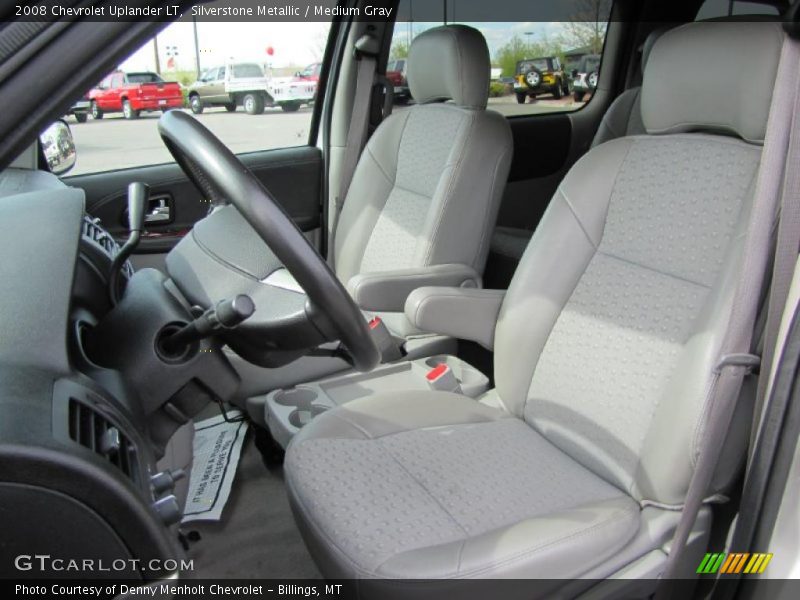 Silverstone Metallic / Medium Gray 2008 Chevrolet Uplander LT