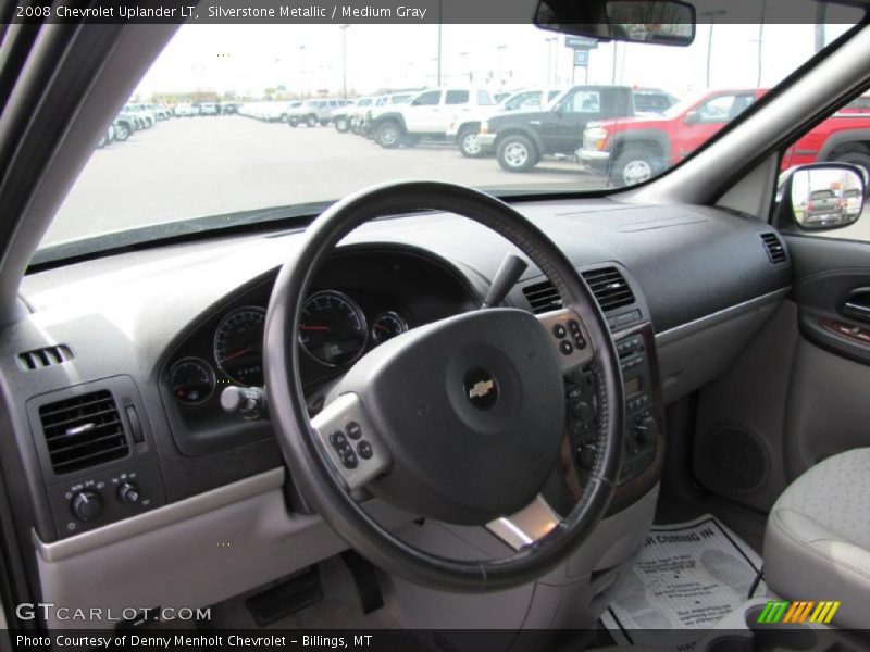 Silverstone Metallic / Medium Gray 2008 Chevrolet Uplander LT