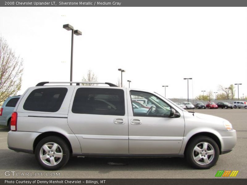 Silverstone Metallic / Medium Gray 2008 Chevrolet Uplander LT