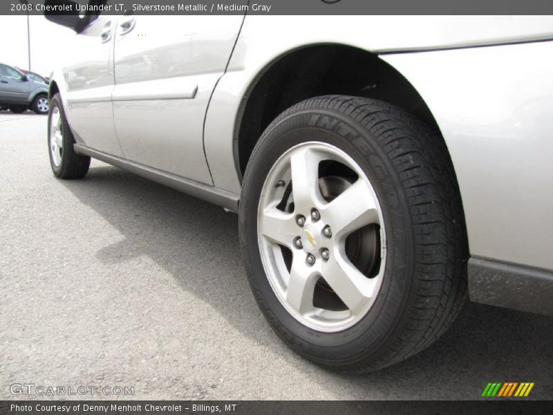 Silverstone Metallic / Medium Gray 2008 Chevrolet Uplander LT
