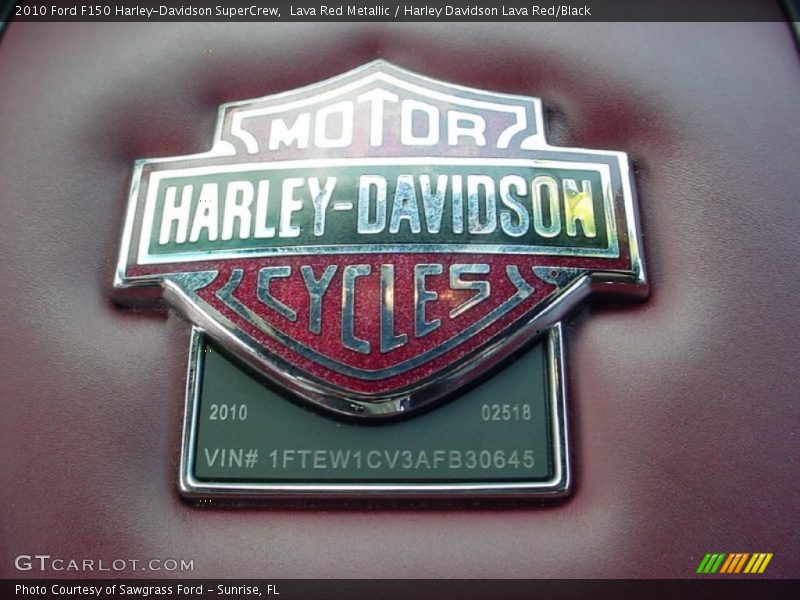 Lava Red Metallic / Harley Davidson Lava Red/Black 2010 Ford F150 Harley-Davidson SuperCrew