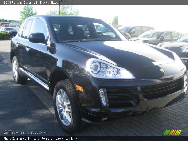 Black / Black 2008 Porsche Cayenne S