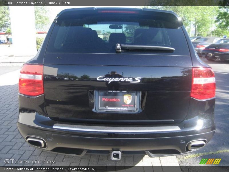 Black / Black 2008 Porsche Cayenne S