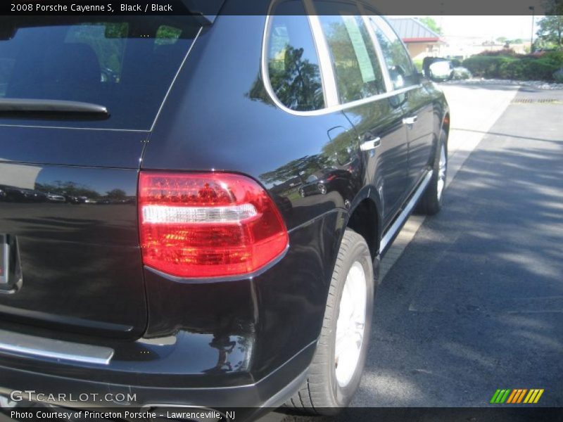 Black / Black 2008 Porsche Cayenne S