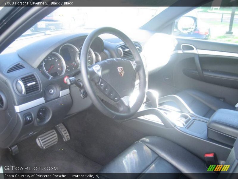 Black / Black 2008 Porsche Cayenne S