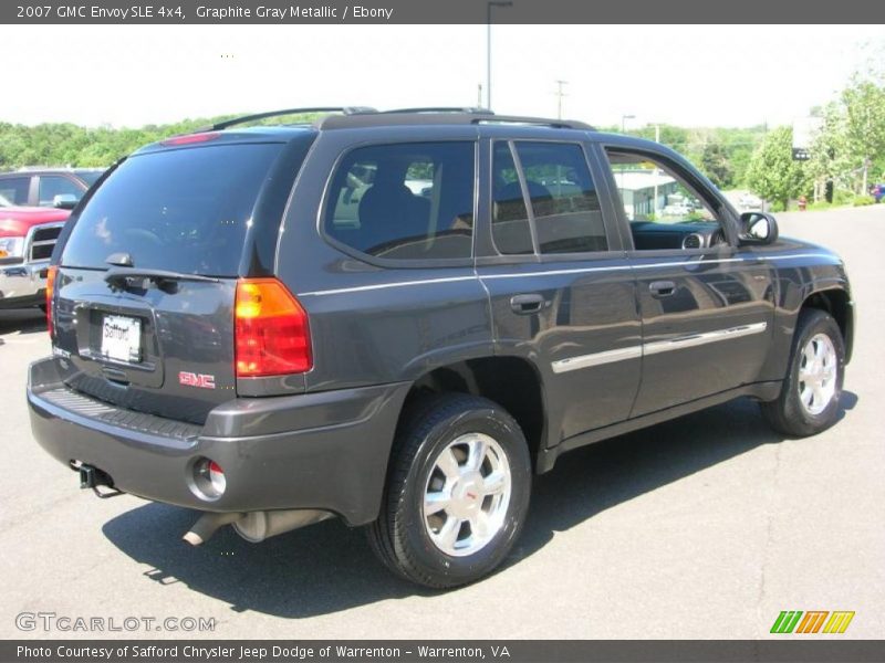 Graphite Gray Metallic / Ebony 2007 GMC Envoy SLE 4x4