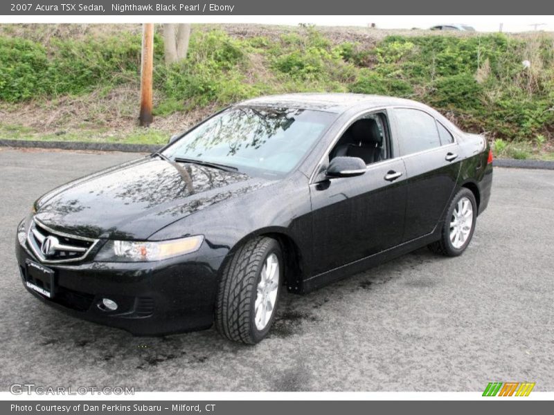 Nighthawk Black Pearl / Ebony 2007 Acura TSX Sedan