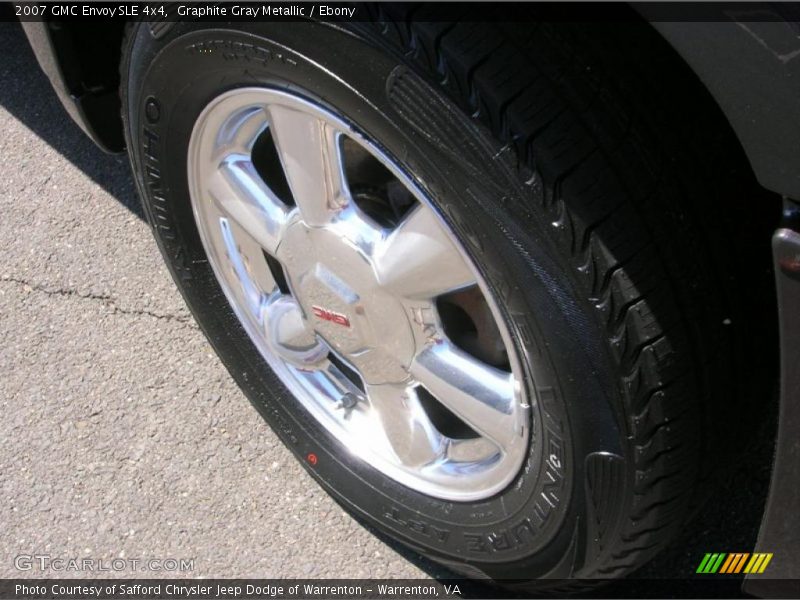 Graphite Gray Metallic / Ebony 2007 GMC Envoy SLE 4x4
