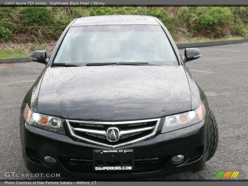 Nighthawk Black Pearl / Ebony 2007 Acura TSX Sedan