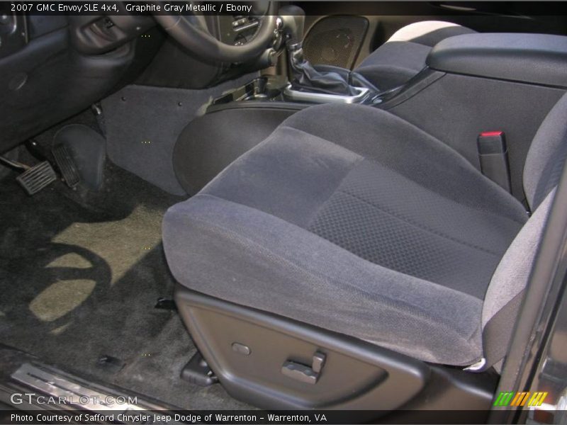 Graphite Gray Metallic / Ebony 2007 GMC Envoy SLE 4x4