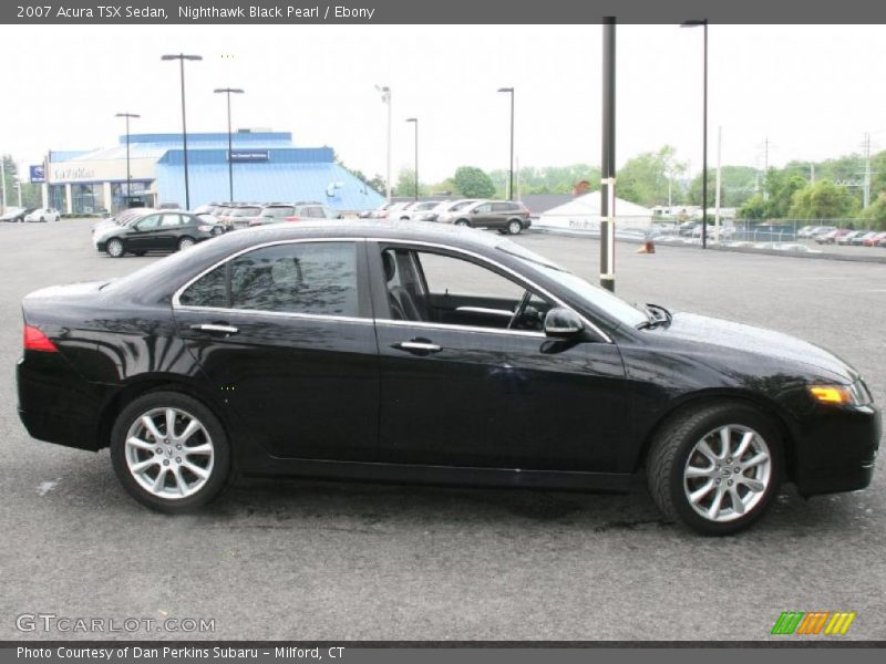 Nighthawk Black Pearl / Ebony 2007 Acura TSX Sedan