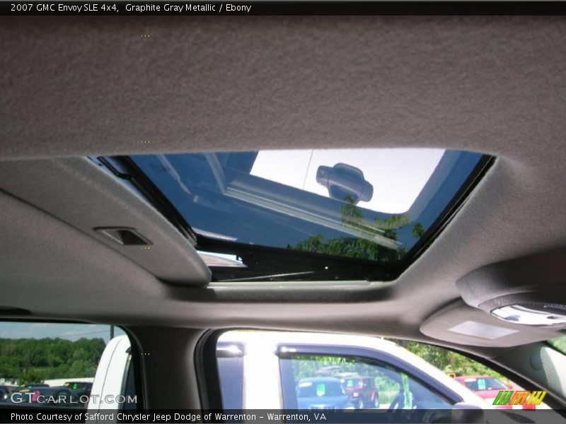 Graphite Gray Metallic / Ebony 2007 GMC Envoy SLE 4x4