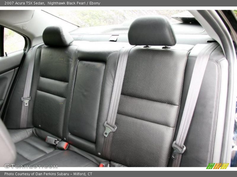Nighthawk Black Pearl / Ebony 2007 Acura TSX Sedan