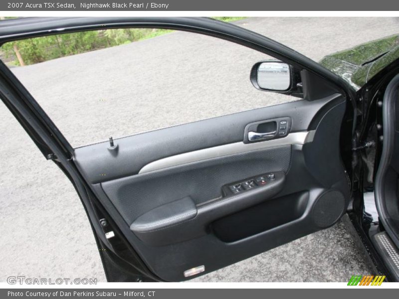 Nighthawk Black Pearl / Ebony 2007 Acura TSX Sedan