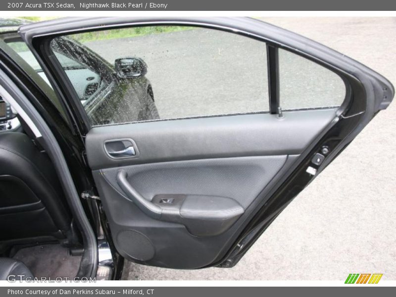 Nighthawk Black Pearl / Ebony 2007 Acura TSX Sedan