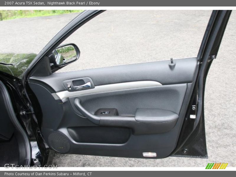 Nighthawk Black Pearl / Ebony 2007 Acura TSX Sedan
