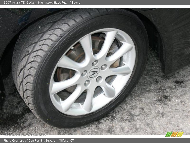 Nighthawk Black Pearl / Ebony 2007 Acura TSX Sedan