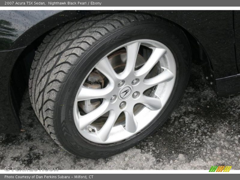 Nighthawk Black Pearl / Ebony 2007 Acura TSX Sedan