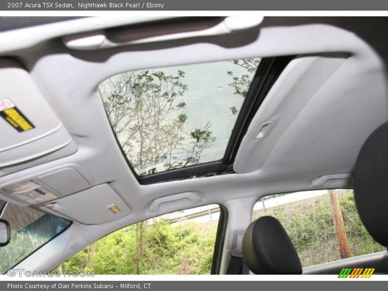 Nighthawk Black Pearl / Ebony 2007 Acura TSX Sedan