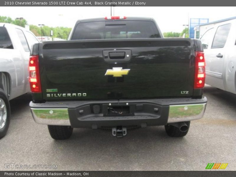 Black Granite Metallic / Ebony 2010 Chevrolet Silverado 1500 LTZ Crew Cab 4x4