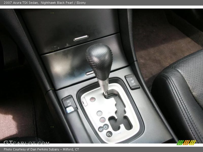 Nighthawk Black Pearl / Ebony 2007 Acura TSX Sedan