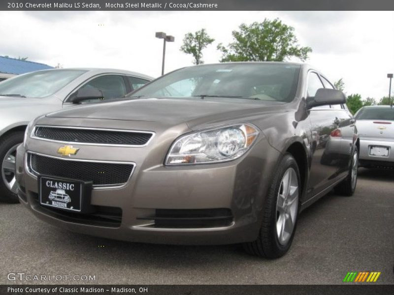 Mocha Steel Metallic / Cocoa/Cashmere 2010 Chevrolet Malibu LS Sedan