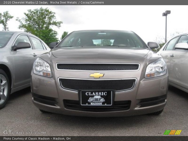 Mocha Steel Metallic / Cocoa/Cashmere 2010 Chevrolet Malibu LS Sedan