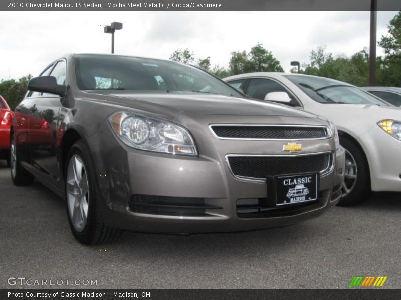 Mocha Steel Metallic / Cocoa/Cashmere 2010 Chevrolet Malibu LS Sedan