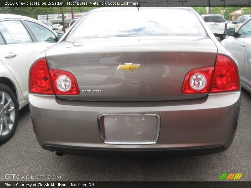 Mocha Steel Metallic / Cocoa/Cashmere 2010 Chevrolet Malibu LS Sedan