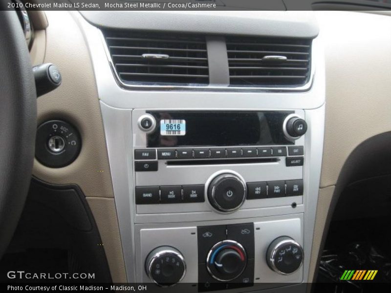 Mocha Steel Metallic / Cocoa/Cashmere 2010 Chevrolet Malibu LS Sedan