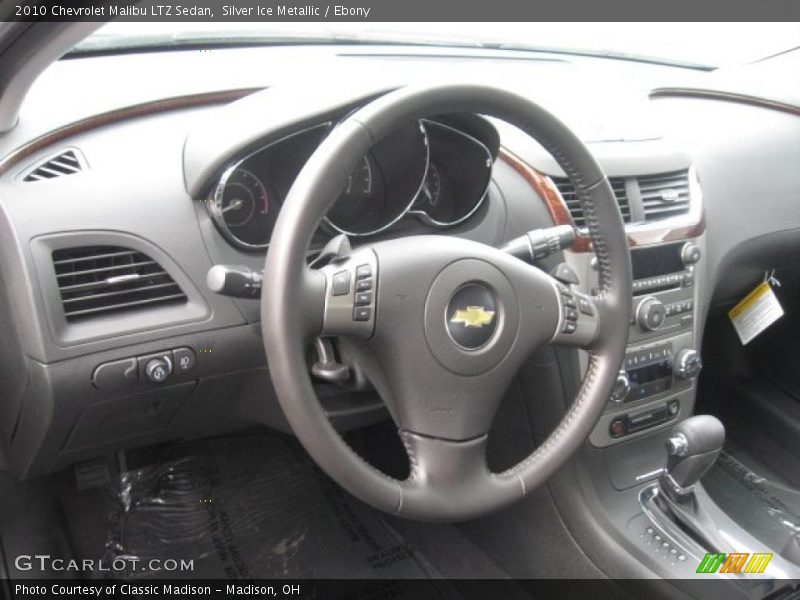Silver Ice Metallic / Ebony 2010 Chevrolet Malibu LTZ Sedan