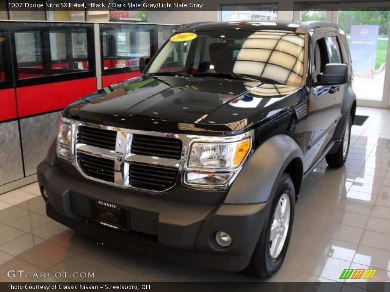 Black / Dark Slate Gray/Light Slate Gray 2007 Dodge Nitro SXT 4x4