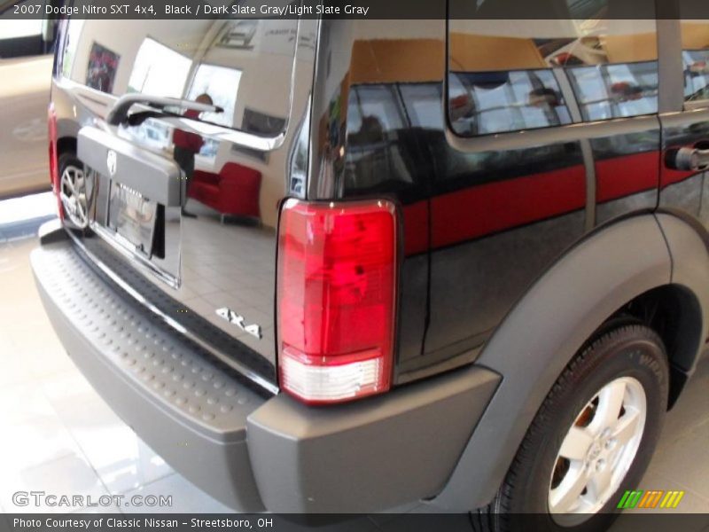 Black / Dark Slate Gray/Light Slate Gray 2007 Dodge Nitro SXT 4x4