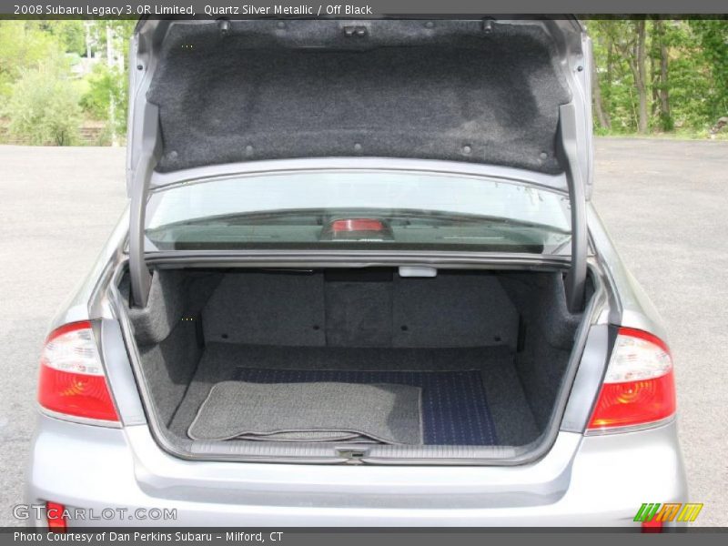 Quartz Silver Metallic / Off Black 2008 Subaru Legacy 3.0R Limited