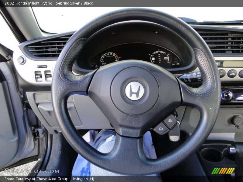 Sebring Silver / Black 2002 Honda Insight Hybrid