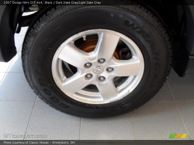 Black / Dark Slate Gray/Light Slate Gray 2007 Dodge Nitro SXT 4x4