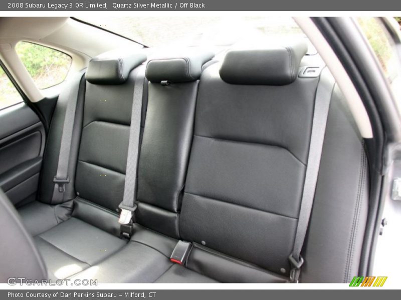 Quartz Silver Metallic / Off Black 2008 Subaru Legacy 3.0R Limited