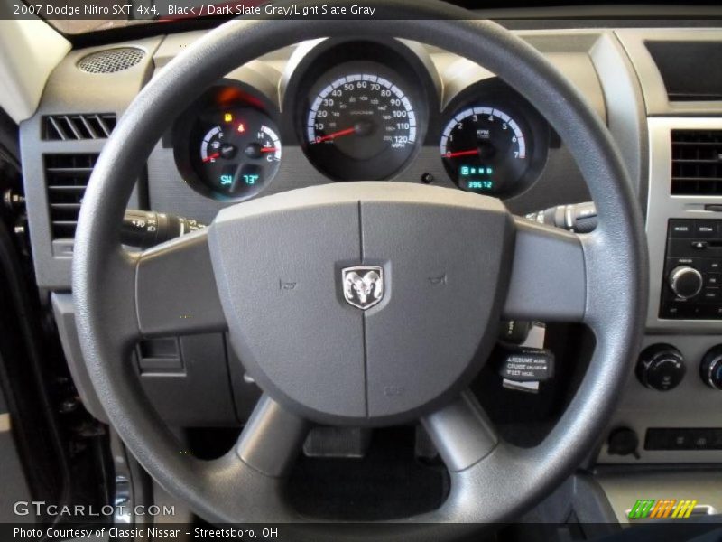 Black / Dark Slate Gray/Light Slate Gray 2007 Dodge Nitro SXT 4x4